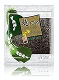 Kimnori Sushi Nori Seaweed Sheets - 100 Full Size Yaki Roasted Rolls Wraps Resealable Bag 100% Natural Laver Fresh Gold Grade Quality 280 Gram 9.88 Ounce 김 のり 海苔 紫菜