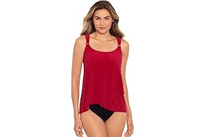Women's Magic Suit Tankini with Underwire Bra Support
