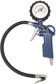 Air Compressor Accessories Tool kit Garage 8 Piece Compressed Air Set（All Blue