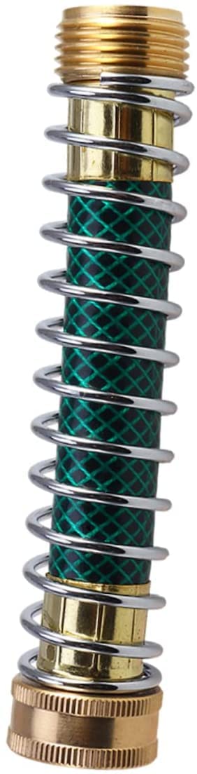 4 connettori per tubo dell'acqua, connettori per tubo dell'acqua, prolunga per tubo dell'acqua, protezione per tubo flessibile, raccordo a molla, connettore per tubo, connessione rapida in ottone, c