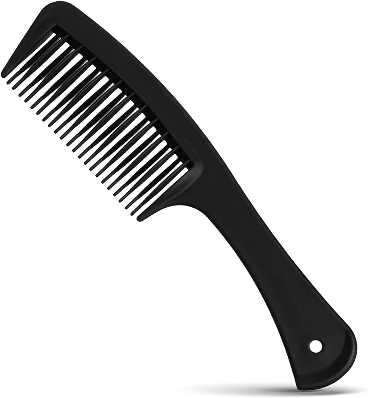 Plastic Black Wide Tooth Comb Hair Brush,Paddle Hair Comb,Care Hand grip Comb Best Styling Combs for Long