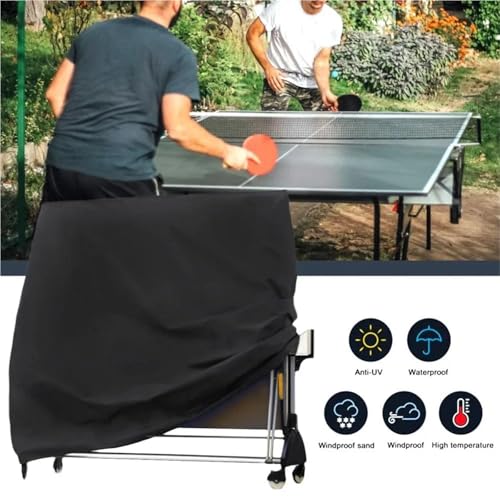 Funda para mesa de ping pong con protección total contra el polvo y la lluvia en tu jardín 4