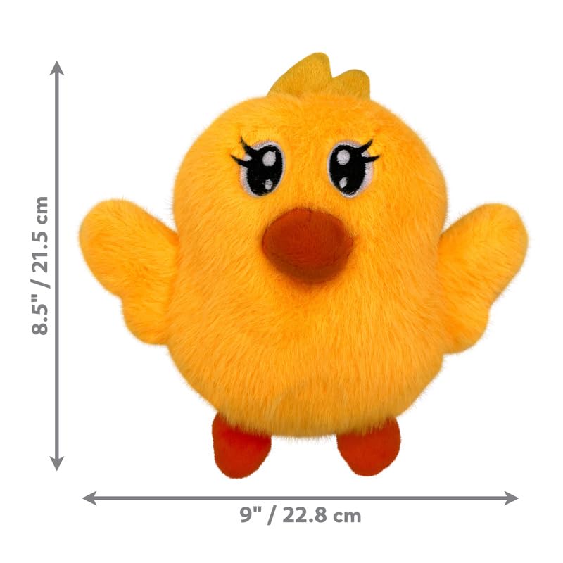 Pet Supplies : KONG Spring Snuzzles Kiddos Chick Dog Toy – Soft