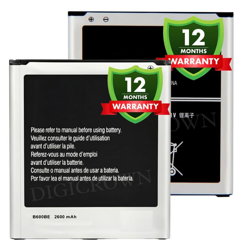 Image of Original B600BC Battery Compatible for Samsung Galaxy S4 - (2600mAh) - 1 Year Warranty DF7