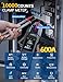 FNIRSI DMC-100 Digital Clamp Meter Multimeter 9999 Counts TRMS, 600A Curve Recording Rechargeable Amp Meter, Measures NCV, AC/DC Voltage Current, Continuity Capacitance Diode Resistance, Temperature