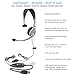 Cyber Acoustics USB Mono AC-840 Headset, Headphone with microphone, Great for Education, Office and Call Centers (AC-840)