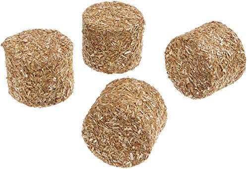 Kids Globe Farming Rundballen, 4 Stück, für realitätsnahes spielen, perfekte Ergänzung für den Bauernhof - 610703