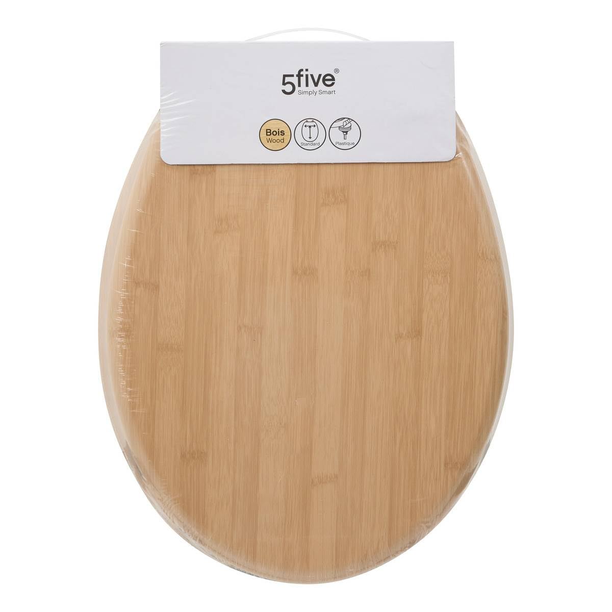 5 five simply smart 5five - abattant WC Effet Bambou en Bois