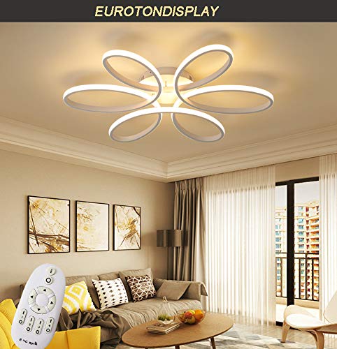 Eurohan Écran Plafonnier LED Xw092wj Avec Télécommande Lumière Avec