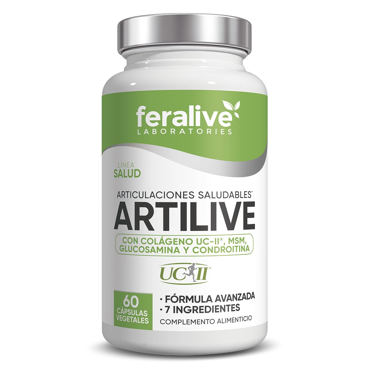 Artilive 60 Cápsulas – Glucosamina, Condroitina, MSM, Cúrcuma, Boswellia, Colágeno UC‑II® – Suplemento para Articulaciones y Cartílagos – Movilidad y Flexibilidad