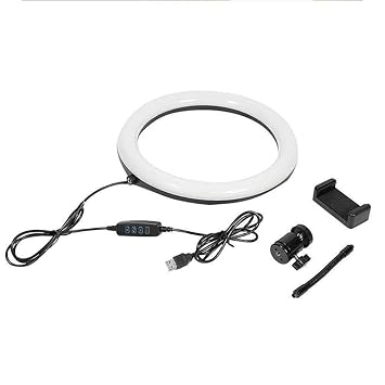 Maify 10 Inches Big LED Ring Light for Camera Smartphone You-Tube Video Shooting and Makeup for Tiktok, Musically, Vigo and Many More