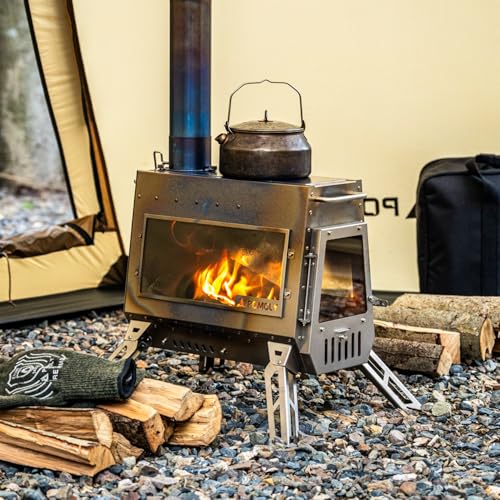 POMOLY Dagger Ti Wood Burning Stove