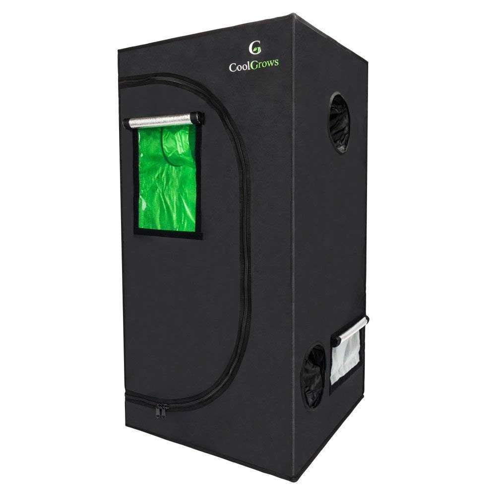 Amazon.com: CoolGrows 2x2x4 Feet Small Indoor Mylar Grow Tent (24x 24x  48) : Patio, Lawn u0026 Garden