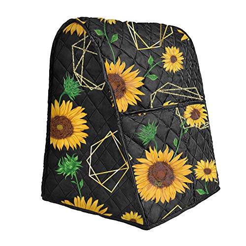 Kitchen Aid Mixer Cover,Kitchen Mixer Cover Compatible with 6-8 Quarts Kitchen Aid Hamilton Stand Mixer,Cover For Kitchen Aid Mixer,Kitchen Stand Mixer Covers.Kitchen Aid Mixer Assecories.Sunflower