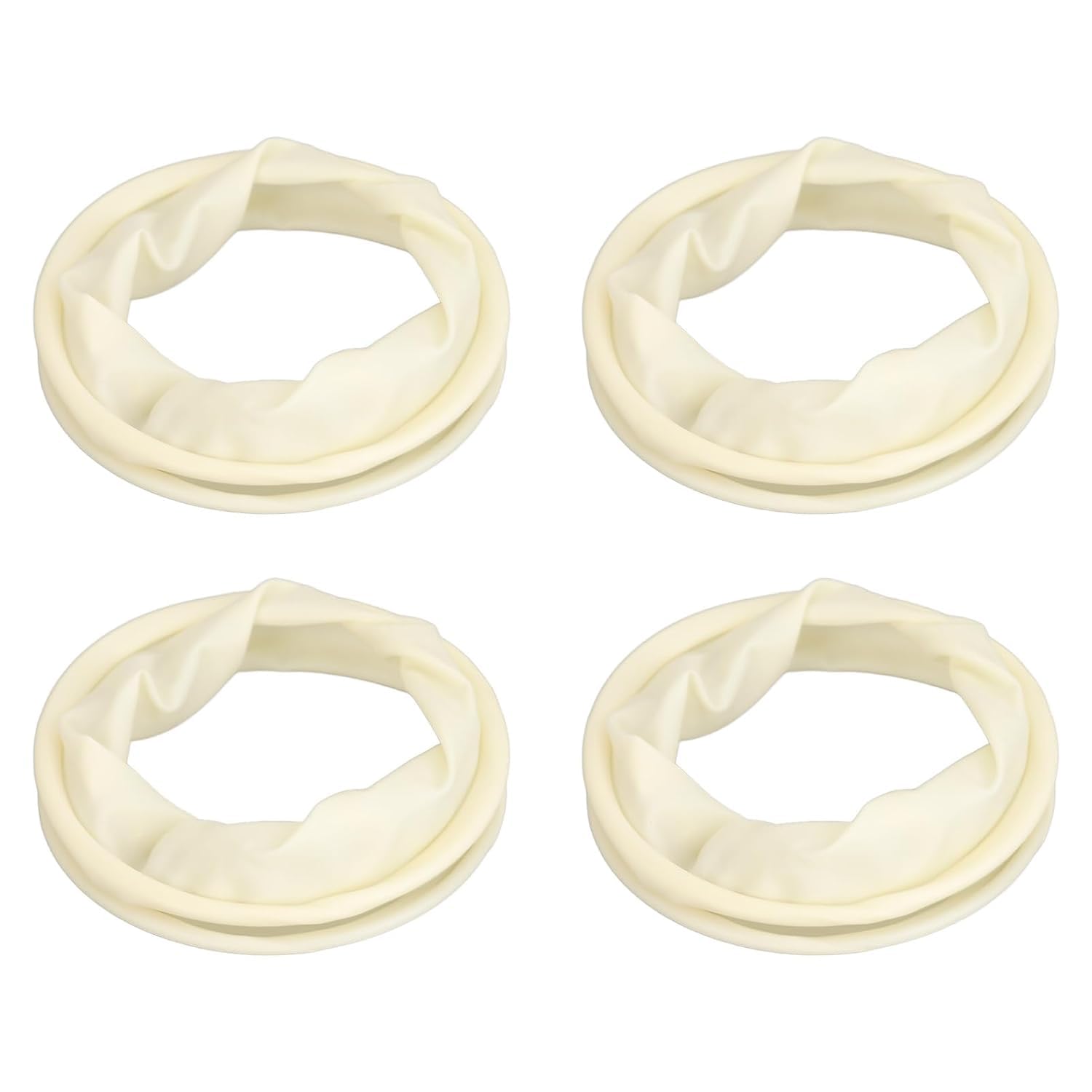 US White Lot de 10 ouvre-bouche jetables en forme de O en caoutchouc pour écarteur de bouche