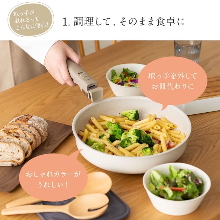 Amazon.co.jp: [ケユカ] KEYUCA Totte IHフライパン5点セット ブラック