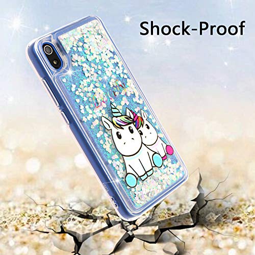 SEEYA Custodia Glitter Liquido per Xiaomi Redmi 7A...