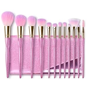 12pc Makeup Brush Set Complete Powder Brush Eye Shadow Brush Tool