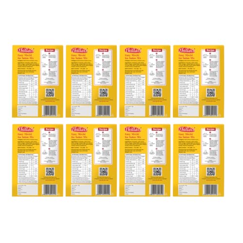 Image of Thillai's Easy virudhunagar salna mix | Pack of 8 | Each pack 50g | Spicy Masala | Spicy Virudhunagar Masala | Combo Of 8 Packs | Blend 0f Pure Spices |