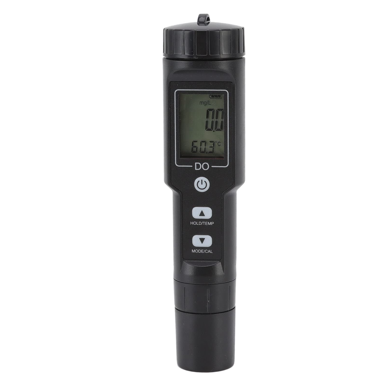 TITA-DONG Medidor Digital de Oxígeno Disuelto, Sonda Desmontable, Pantalla Digital, Sensor de Oxígeno Disuelto, Medidor de Kit de Prueba de Oxígeno Disuelto, Sensor de Oxígeno(sin retroiluminación)
