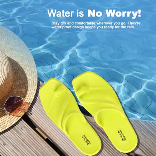 Image of DOCTOR HEALTH SUPER SOFT Premium Women's Trendy Triple Strap EVA Slippers | Soft, Open-Toe, Lightweight Daily Comfort Slides, Open-Toe Slippers for Home & Outdoor