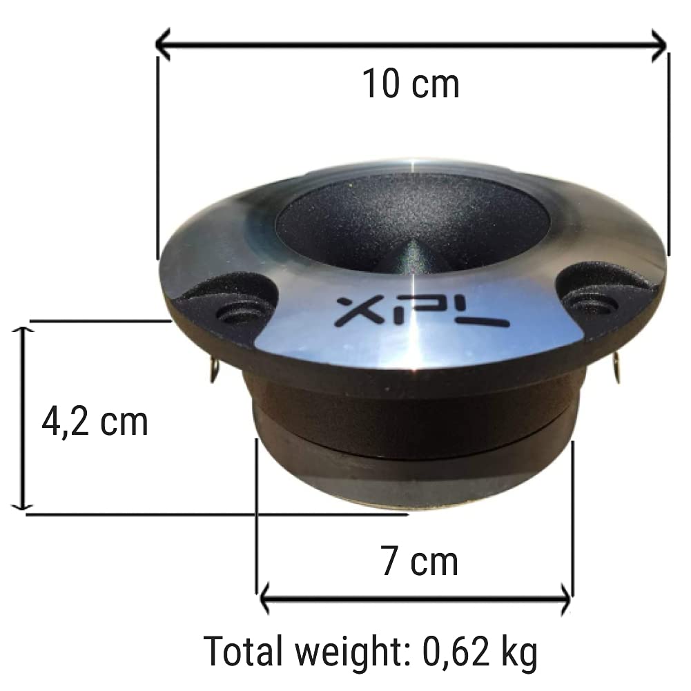XPL Kit auto 2 midrange XW08-403 da 20,00 cm 150 watt rms e 300