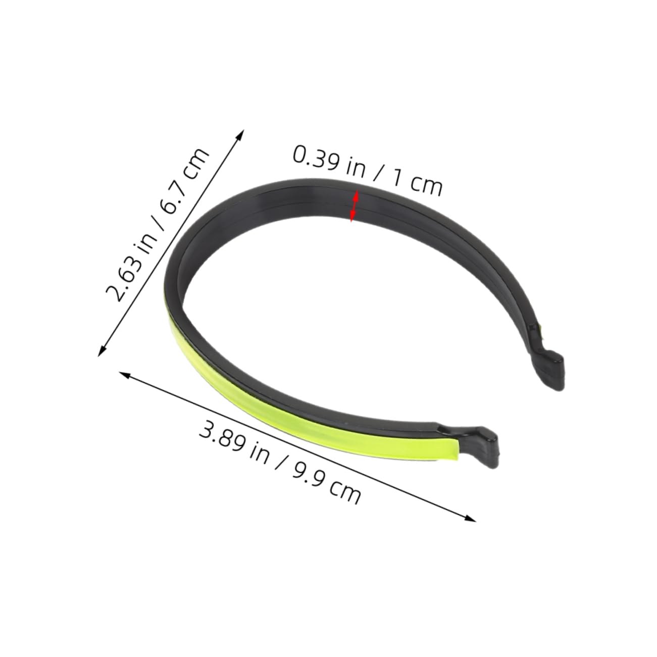 Toddmomy 3pairs Reflective Riding Pants Clips Bike Accessory Cycling Trouser Wrap Clip Pants Clips for Cyclists Reflective Cycling Trouser Clips Riding Reflective Bands Light Green Plastic