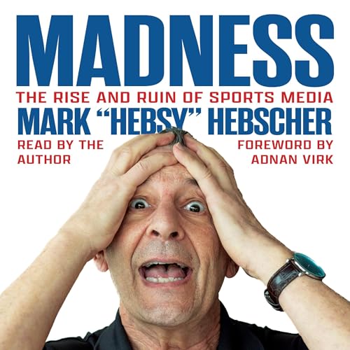 Madness Audiolibro Por Mark Hebscher arte de portada