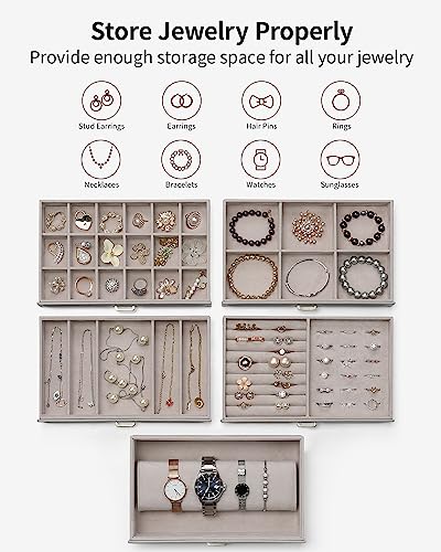Vlando-6-Tier-Large-Jewelry-Box-for-Women-Large-Jewelry-Organizer-with-Mirror-Jewelry-Box-for-Drawer-Necklace-Ring-Bracelet-and-Watch-Gift-for-Loved-Ones-Grey