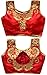 Women's Party Wear Readymade Bollywood Designer Indian Style Padded Blouse for Saree Crop Top Choli G54