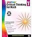 Spectrum | Critical Thinking for Math Workbook | 7th Grade, 128pgs