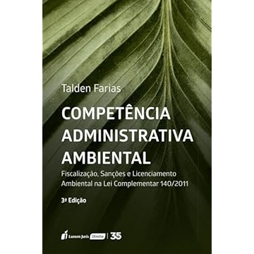 Capa do livro Competência Administrativa Ambiental - 3ª Ed. - 2024