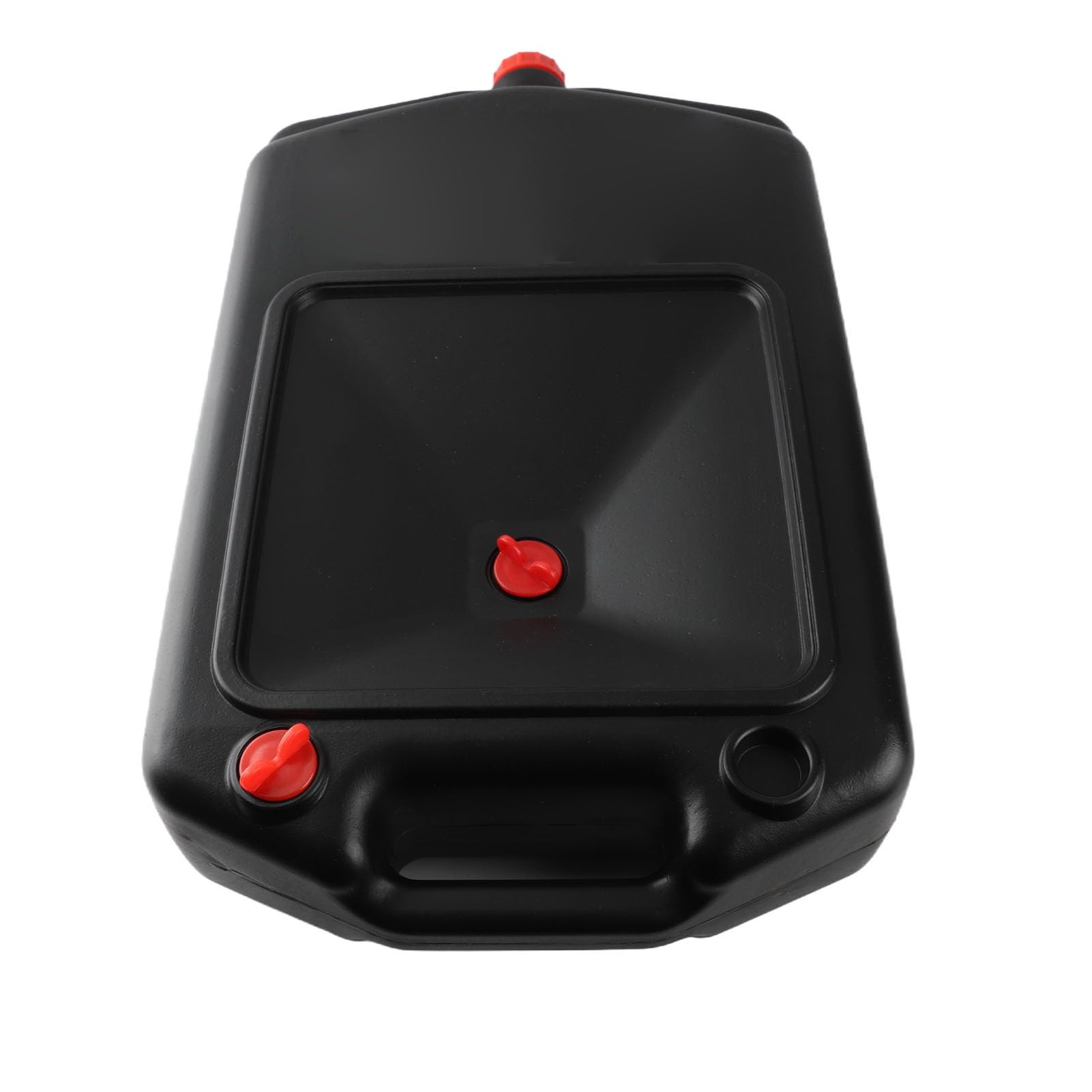 Fabater Contenedor de Drenaje de Aceite de 12 litros con Diseño de Perfil bajo, Bandeja de Drenaje de Aceite Automotriz Multifuncional con Asa para Vehículos Todo Terreno, Camiones, Motocicletas y