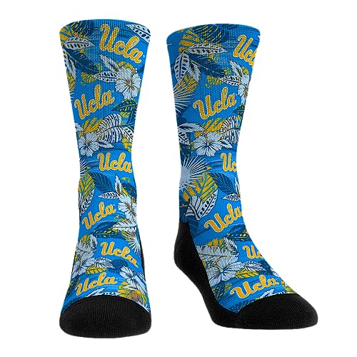 Rock 'Em NCAA UCLA - Floral Socks (L-XL)
