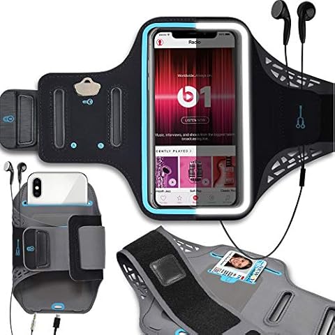 Tekcoo Phone Armband for iPhone 12 Pro Max/11/XR Cover