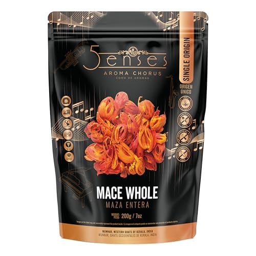5Senses Whole Mace Spice, Single Origin Premium Whole Spice, 200g