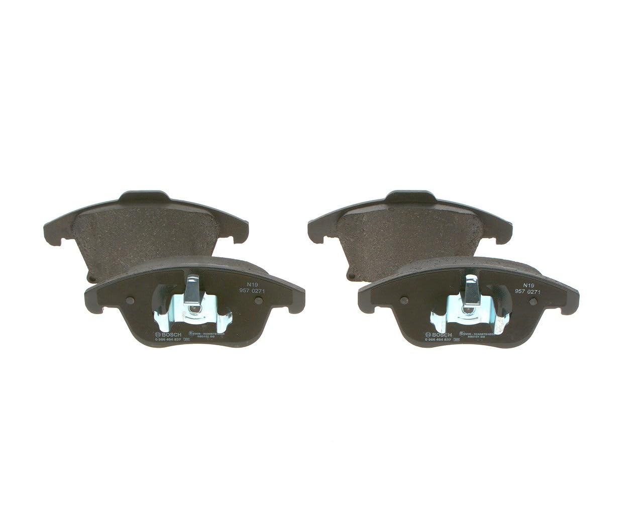 Zestaw Klocków Hamulcowych BOSCH 0 986 494 837 przód
