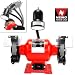 Neiko 10210A 6" Professional Grade Bench Grinder with Flexible Light