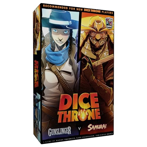 Image of Roxley Games Gunslinger Vs Samurai - dice Throne: Season Two Board Game