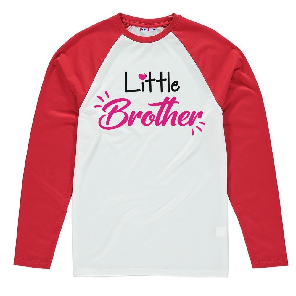 Little Brother Cotton Round Neck Regular Fit Unisex Kids T-Shirt for Boys & Girls D-272-picture-14