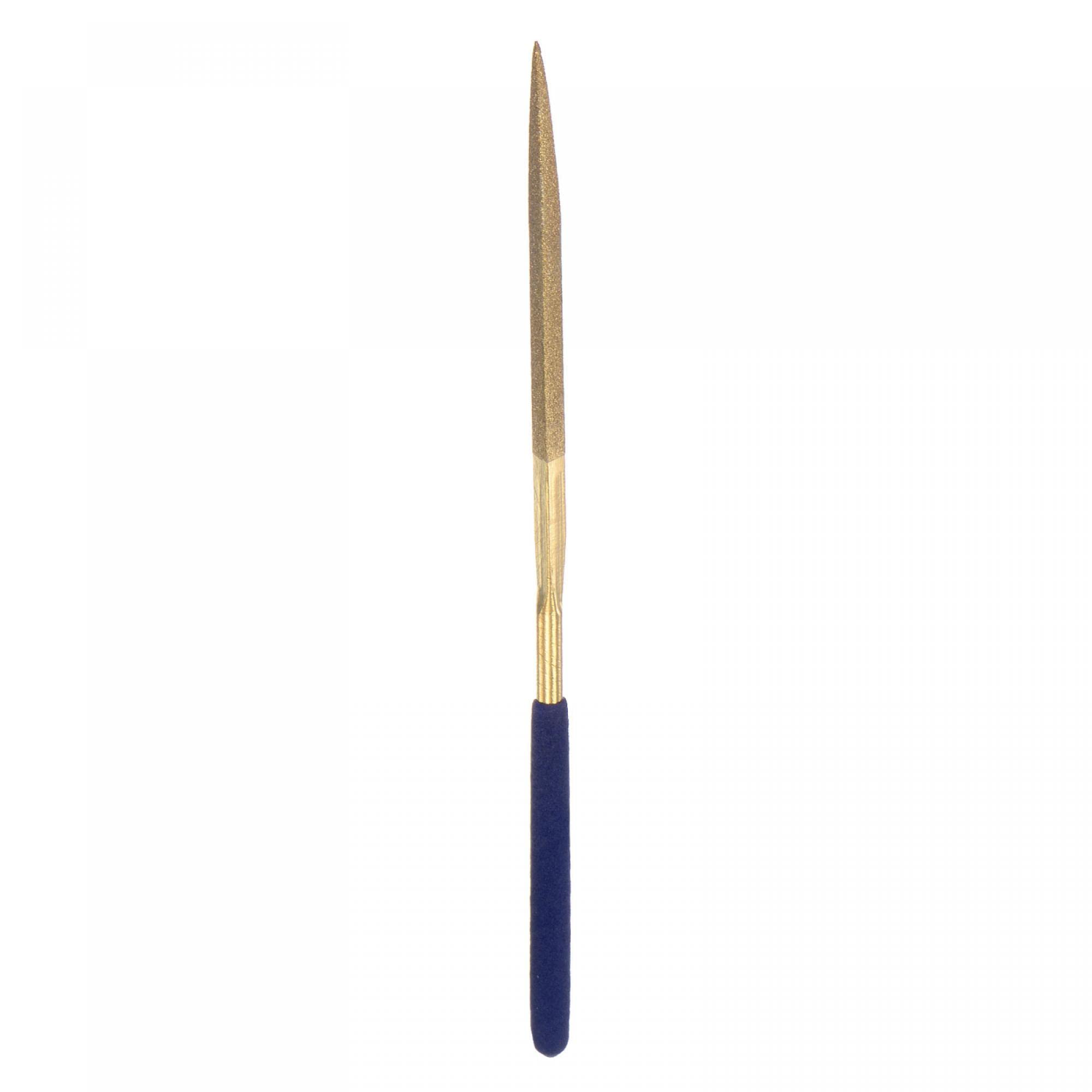 Lot De 10 Limes Aiguilles Diamantées (5 Mm X 180 Mm, Grain 150) Avec