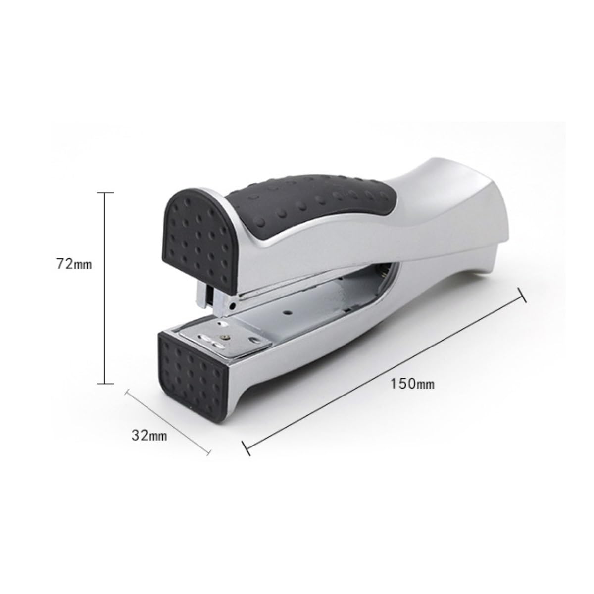 Cucitrice da Scrivania Macchina for Rilegatura Domestica for Ufficio Portatile con Cucitrice Verticale in Plastica Spillatrici per Ufficio
