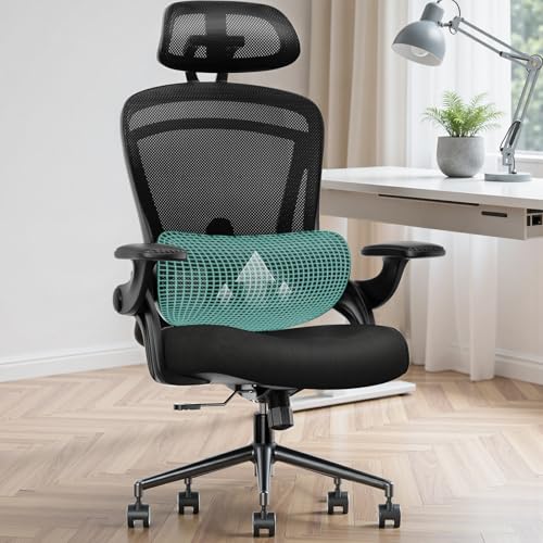DUMOS Ergonomic Mesh Office Chair - High Back Executive Chair wit...