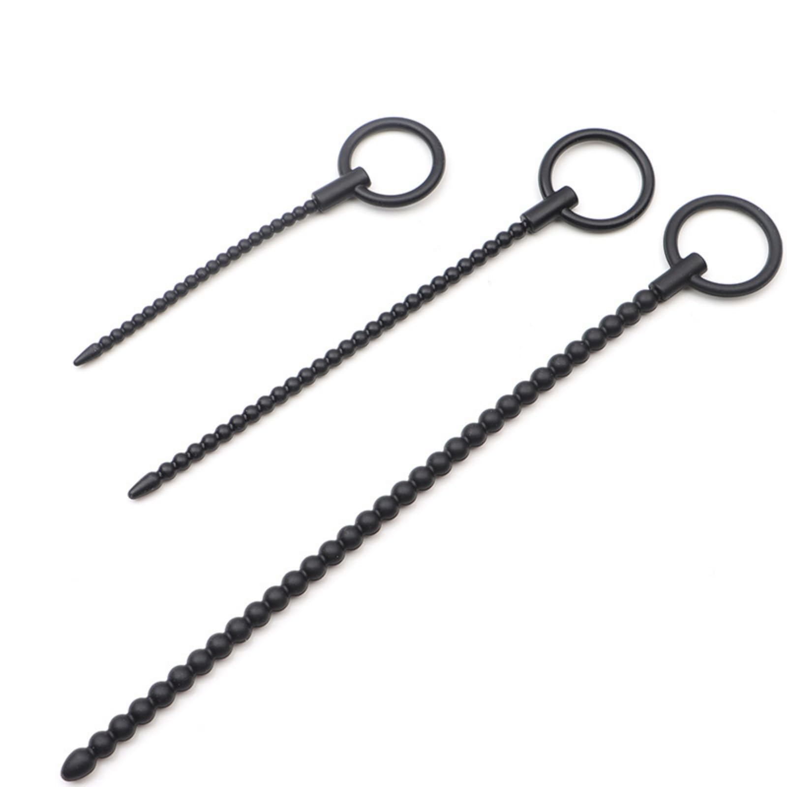 3 tailles soft dilatateur uretre Black-frhlM3 (All)