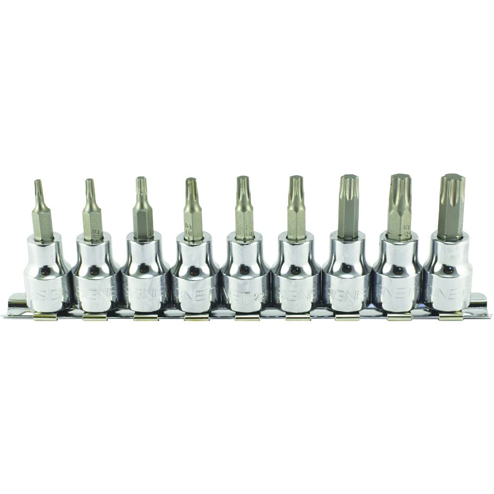Torx Socket Set 3/8" Drive T10-T50 Signet S22967