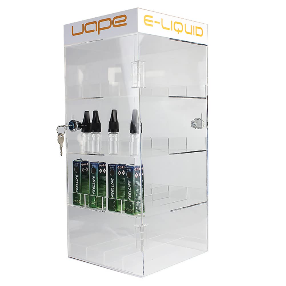 OnDisplay Deluxe Locking Juice Display Cabinet w/Opt. Decals - 201