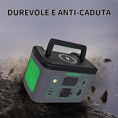 LMENGER X3 Pro Portatile Power Station 326Wh, 550W...