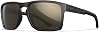 Wiley X WX Apex Sunglasses Safety Glasses for Men Shatterproof UV Eye Protection for Combat, Shooting Captivate Polarized Tungsten Mirror Lenses Matte Black Frames