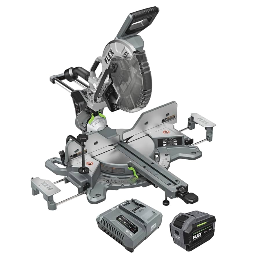⭐️mitre⭐️ FLEX 24V Brushless Cordless 12-Inch Dual Bevel Sliding Miter