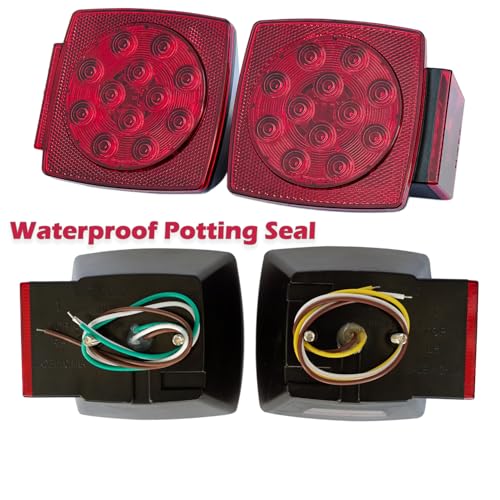 fouwick LED Trailer Lights Kit